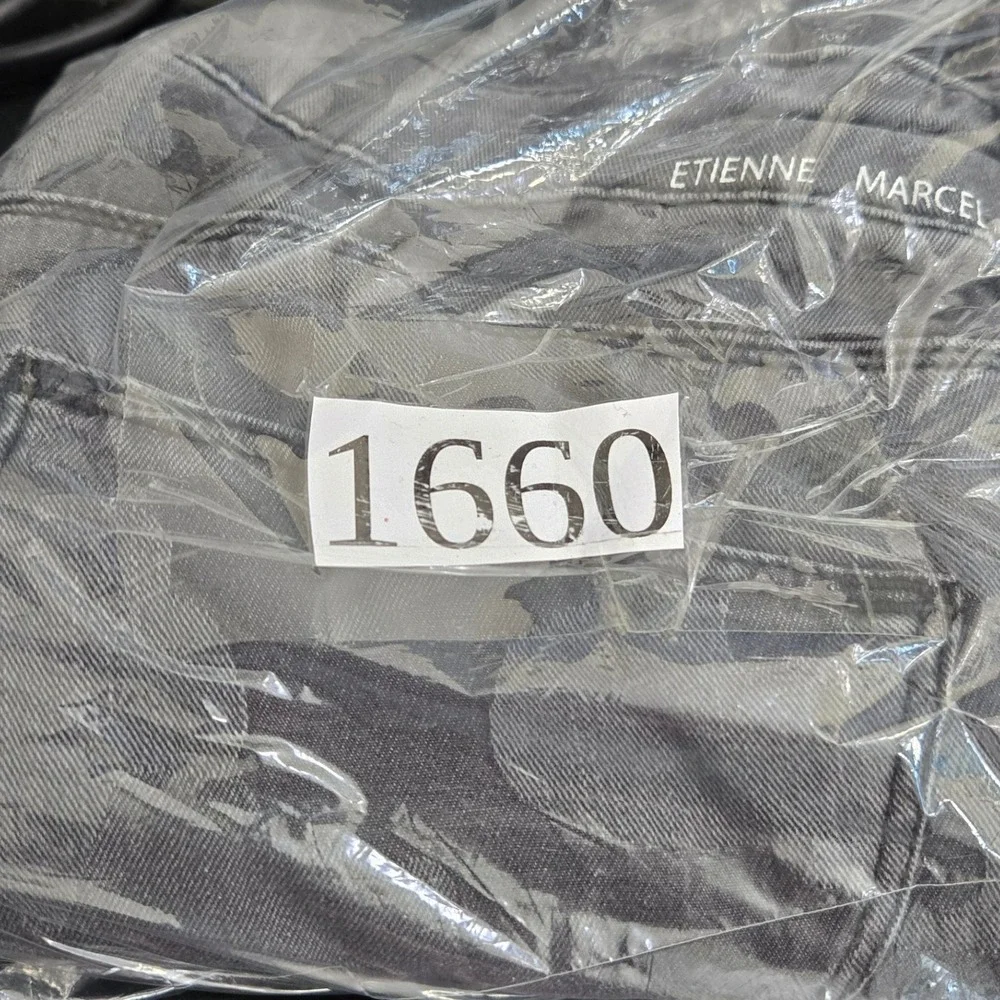 Etienne Marcel Gray Camo Skinny Jeans Women W28 L27 Low Rise‎ Stretch Denim